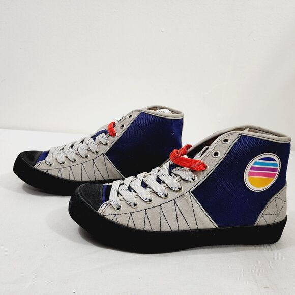 Fronteer Super Gratton Hi-Top Suede Sneaker Boulder Blue US6 UK5 EUR38 NWOB main image 5